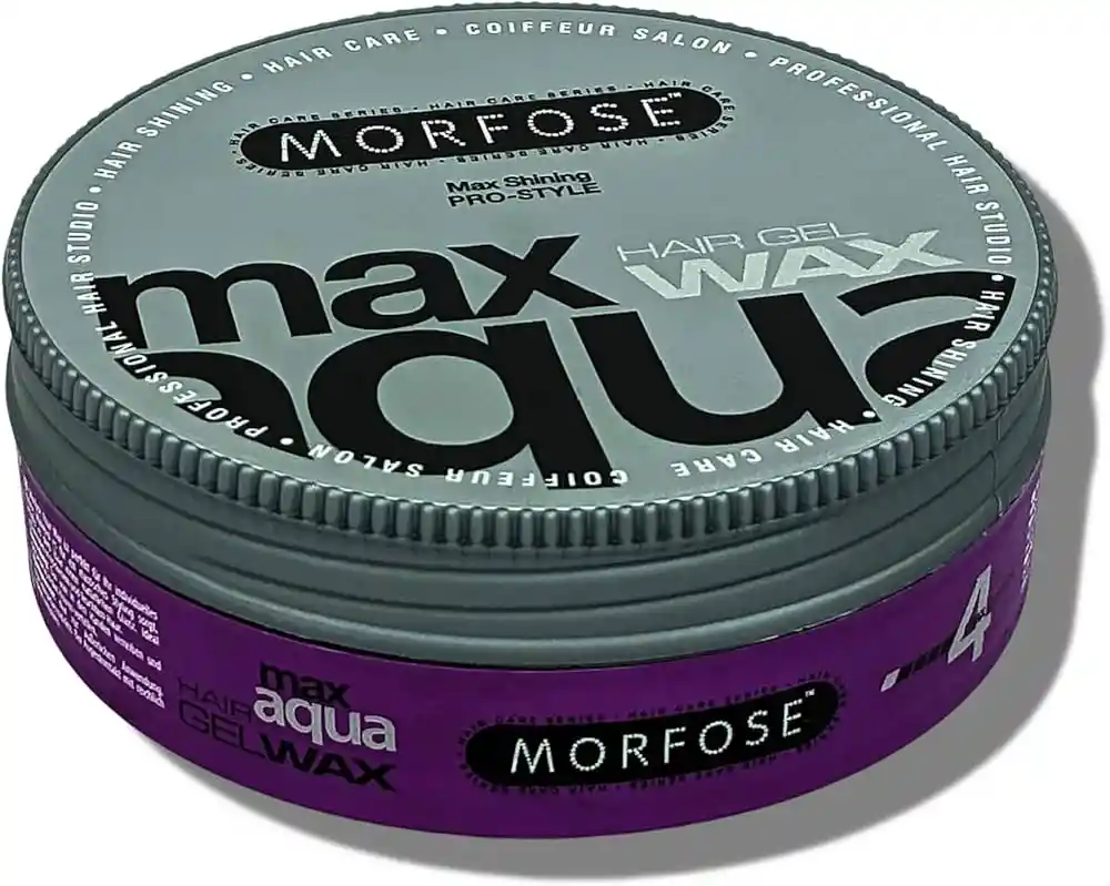 Morfose Cera En Gel Super Wax Aqua Para Hombre Morada