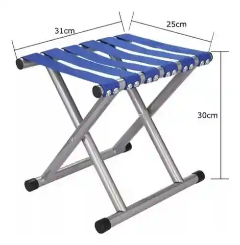 Silla Banco Taburete Plegable Portable Asiento