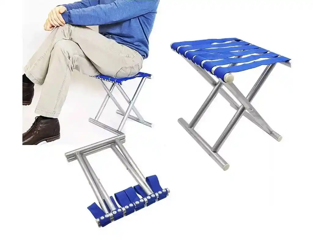 Silla Banco Taburete Plegable Portable Asiento