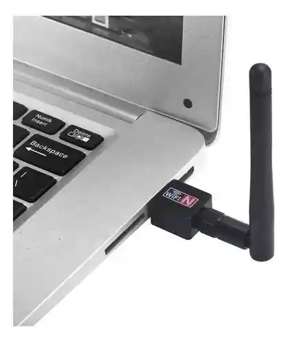 Adaptador Usb 2.0 Wifi 802.11n Con Antena Wireless 1200mbps