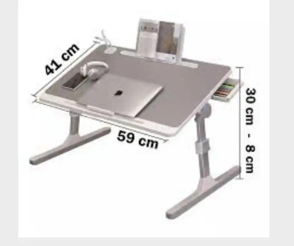 Mesa De Cama Para Computador Multifuncional Plegable Ajustable
