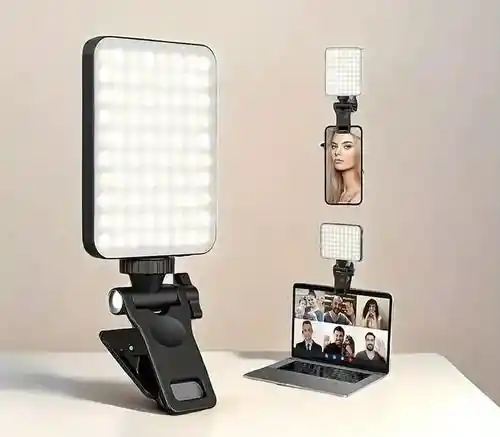 Panel De Luz Led Para Celular Recargable Portátiles