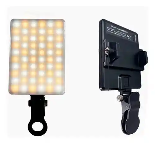 Panel De Luz Led Para Celular Recargable Portátiles
