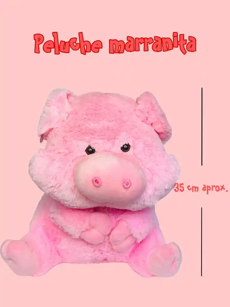 Peluche Marranita 35cm