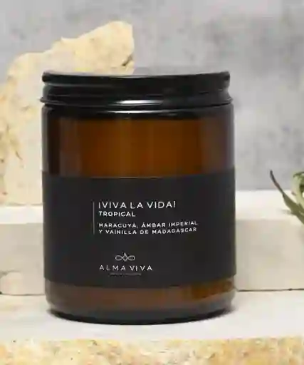 Vela Aromática Viva La Vida