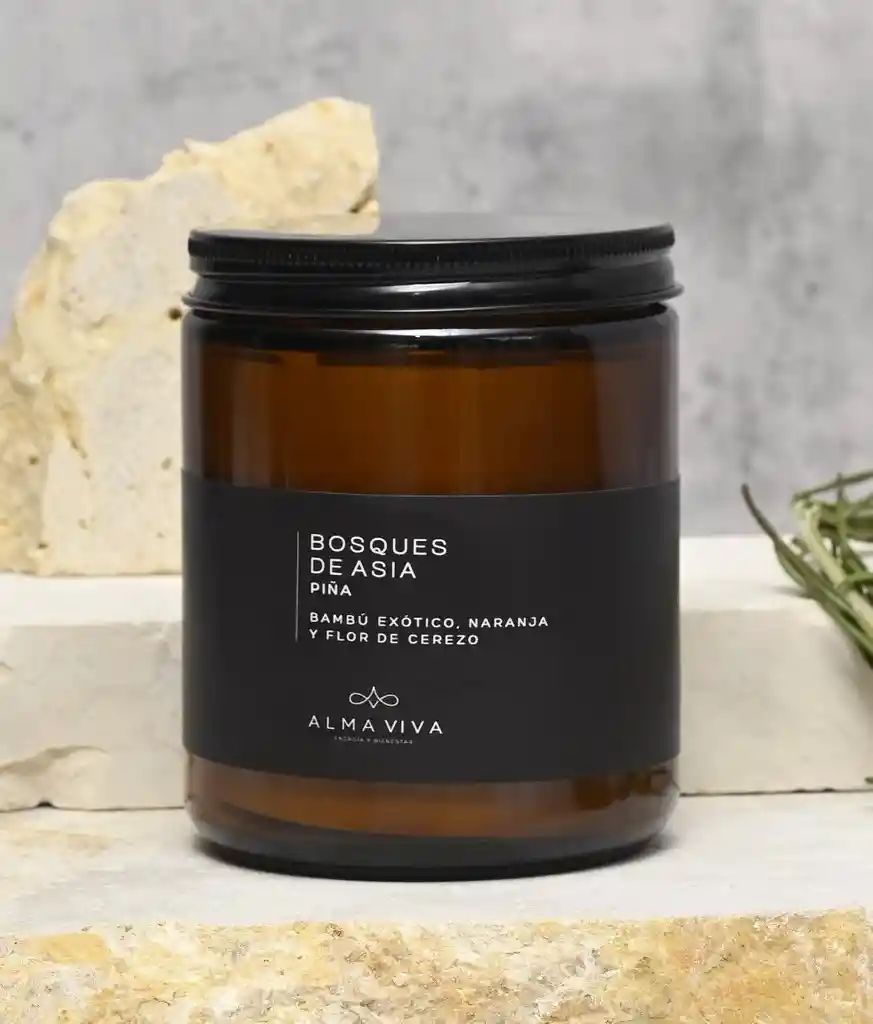 Vela Aromática Bosque De Asia