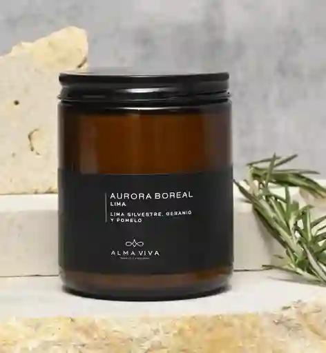 Vela Aromática Aurora Boreal
