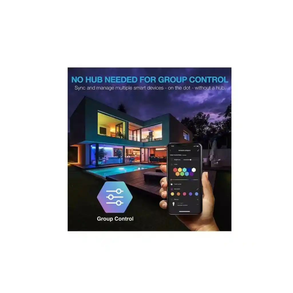 Bombillo Inteligente Smart Bulb Led Multicolor Wifi
