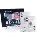 Cartas Poker Royal Original Estuche 100% Plastificada Juego De Mesa