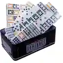 Domino 91 Fichas Doble 12 Juego De Mesa Caja Metalica