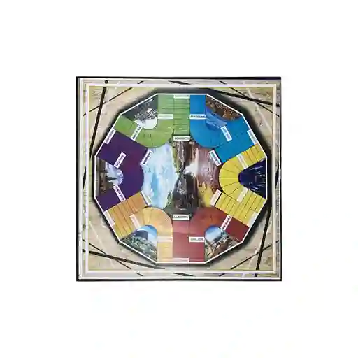 Juego - Parqués De 6 Puestos En Madera Sin Fichas