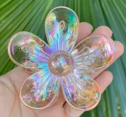 Pinza Caiman Para Cabello Tamaño Pequeño Diseño De Flor