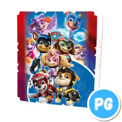 Piñata Icopor Cuadrada Paw Patrol Niño