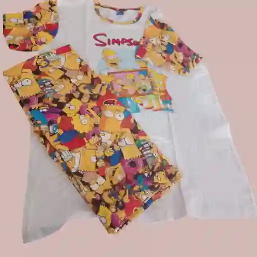 Pijama Pantalon Hombre Simpoms Talla Xl