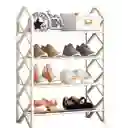 Organizador Zapatos Zapatero Estante 4 Niveles En Forma X