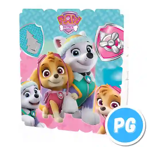 Piñata Icopor Cuadrada Paw Patrol