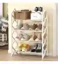 Organizador Zapatos Zapatero Estante 4 Niveles En Forma X