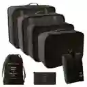 Organizador De Ropa Para Maleta De Viaje 7 Pcs Poliester