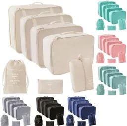 Organizador De Ropa Para Maleta De Viaje 7 Pcs Poliester