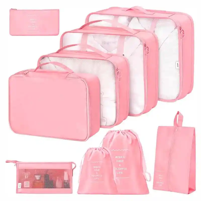 Organizador De Ropa Para Maleta De Viaje 7 Pcs Poliester