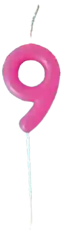 Vela #9 Clásica Fucsia