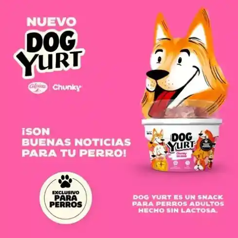 Snack Para Perro Dog Yurt Chunky Delidog Mix X 160 Gr Con Probióticos