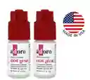 Pegante De Uñas Profesional Pack X2 Adoro 3ml Manicure Pedicure Pegamento Adhesivo