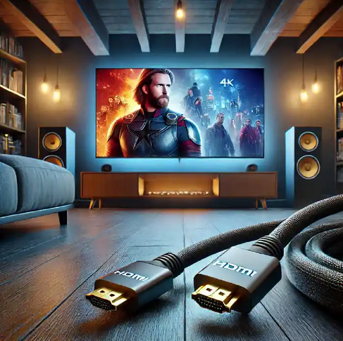Cable Hdmi, Full Hd, Encauchetado 5 Metros Versión 1.4 1080p 3k 2k 4k Tv Monitores Pc, Xbox, Ps4,ps5, Dvr Video, Blue Ray 1080p