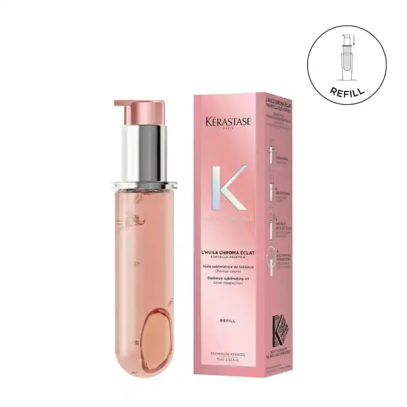 Repuesto Aceite Termo Protector Para Cuidado Del Color L’ Huile Chroma Éclat – Recargable 75ml