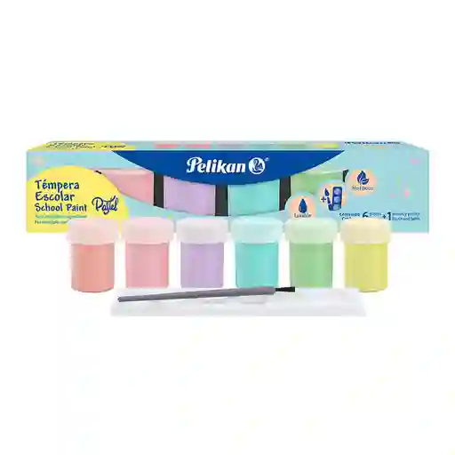 Temperas Pastel Pelikan X6 Und