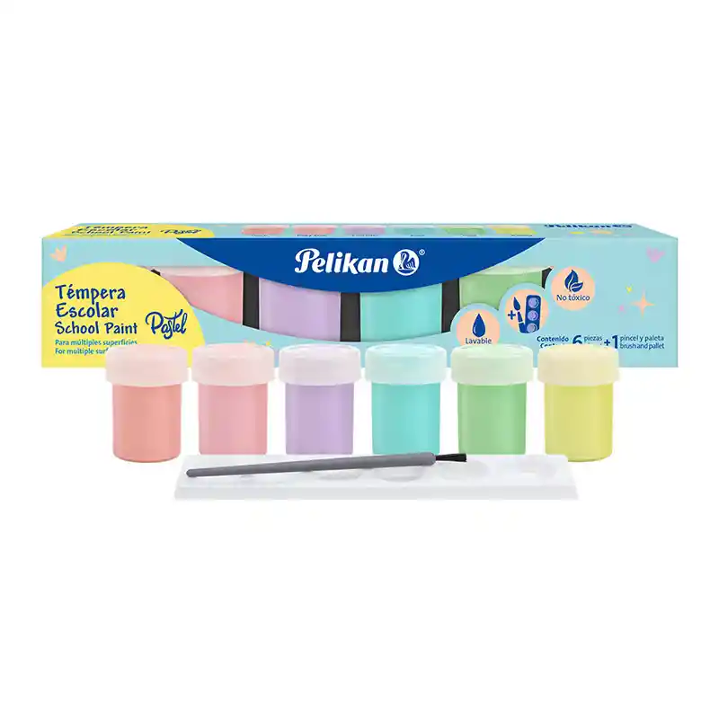 Temperas Pastel Pelikan X6 Und