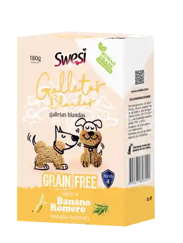 Swesi Cookies Grain Free Banano Romero