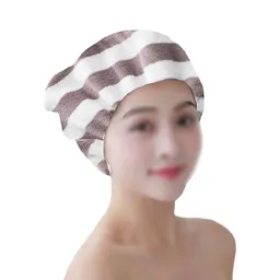 Toallas De Microfibra Para Secar El Cabello, Envoltura Para El Cabello Con Gorro De Ducha Con Nudo De Lazo, Turbante Para El Cabello, Gorro De Baño Para Cabello Mojado, Accesorios De Baño