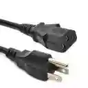 Cable 1.5 Metros Corriente De Poder Plano Fuentes De Poder Pc Monitor Tv Impresoras Otros