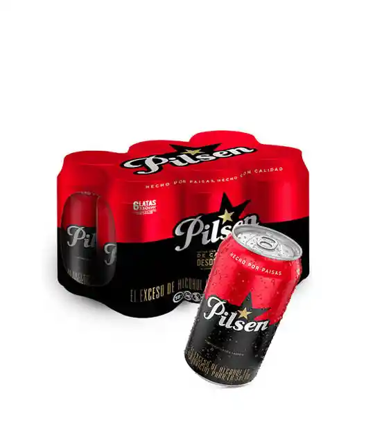 Six Pack Pilsen Lata