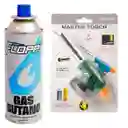 Soplete Flameador Master Torch Automático Ws-7612c + Gas Butano