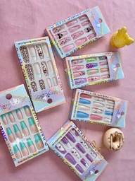 Uñas Press On Con Diseño (postizas)