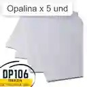 Cartulina Opalina X 5 Und
