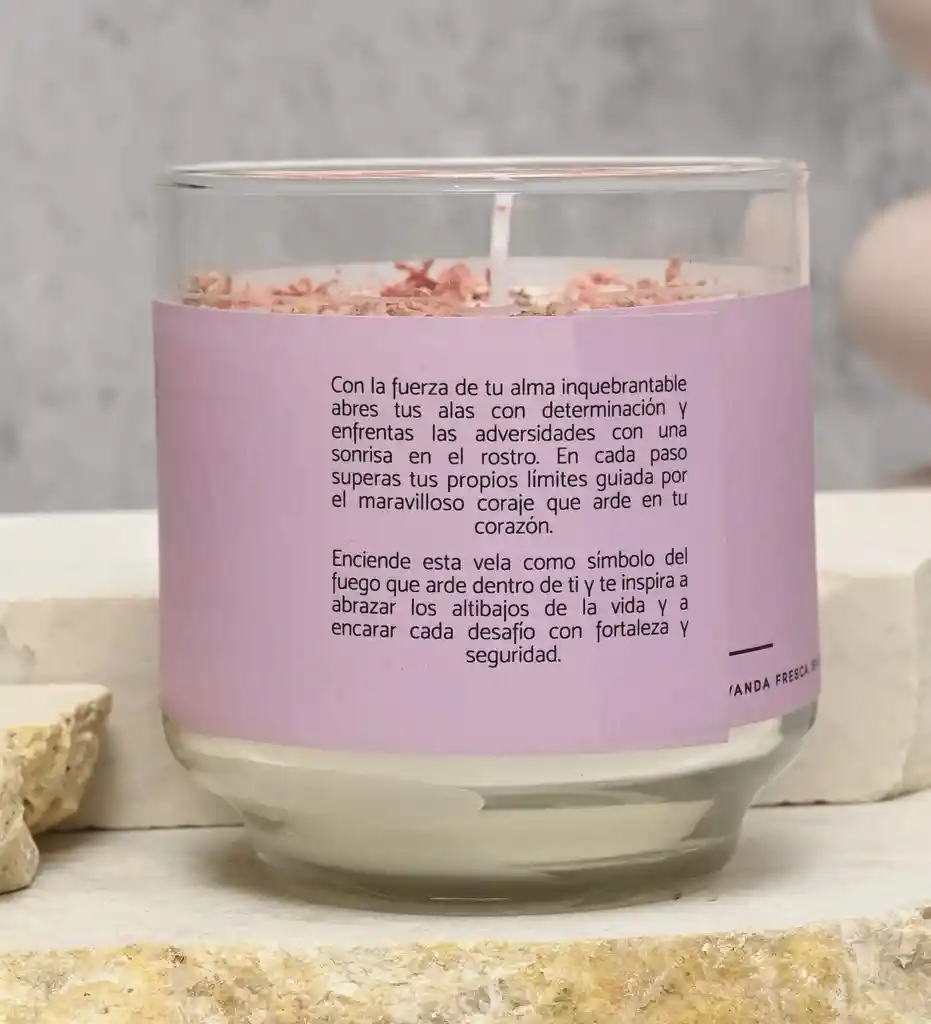 Vela Aromatica Mujer Valiente