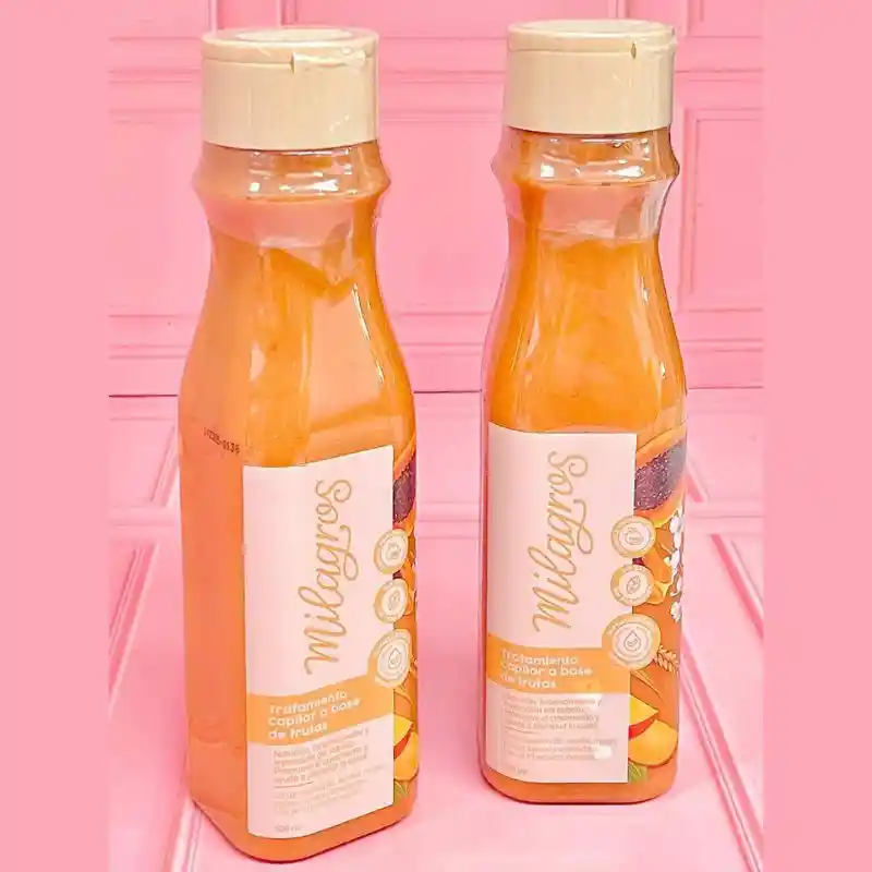 Tratamiento Capilar A Base De Frutas Milagros