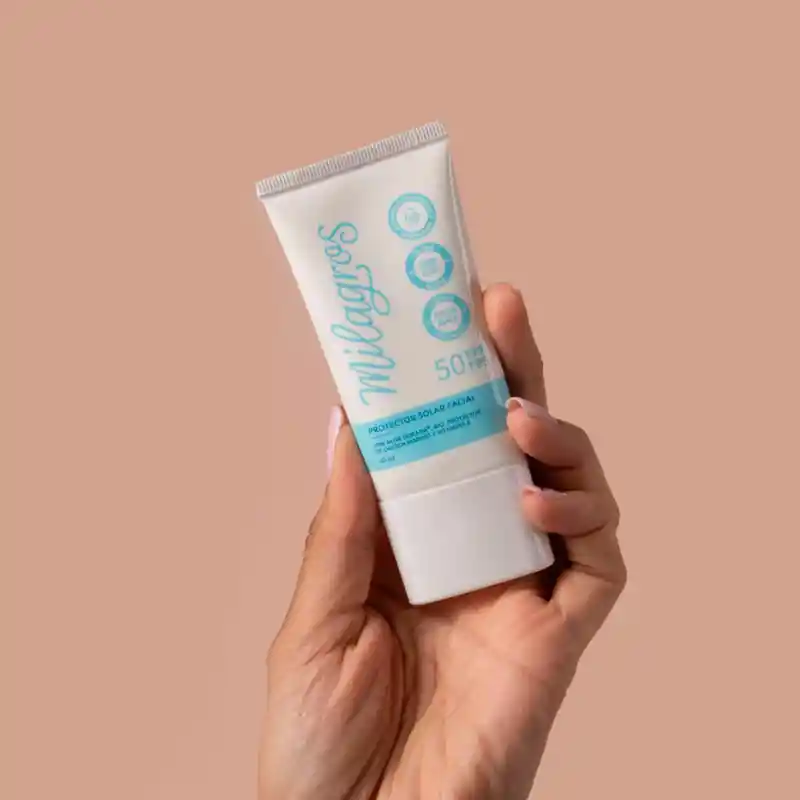 Protector Solar Facial Sin Color Milagros