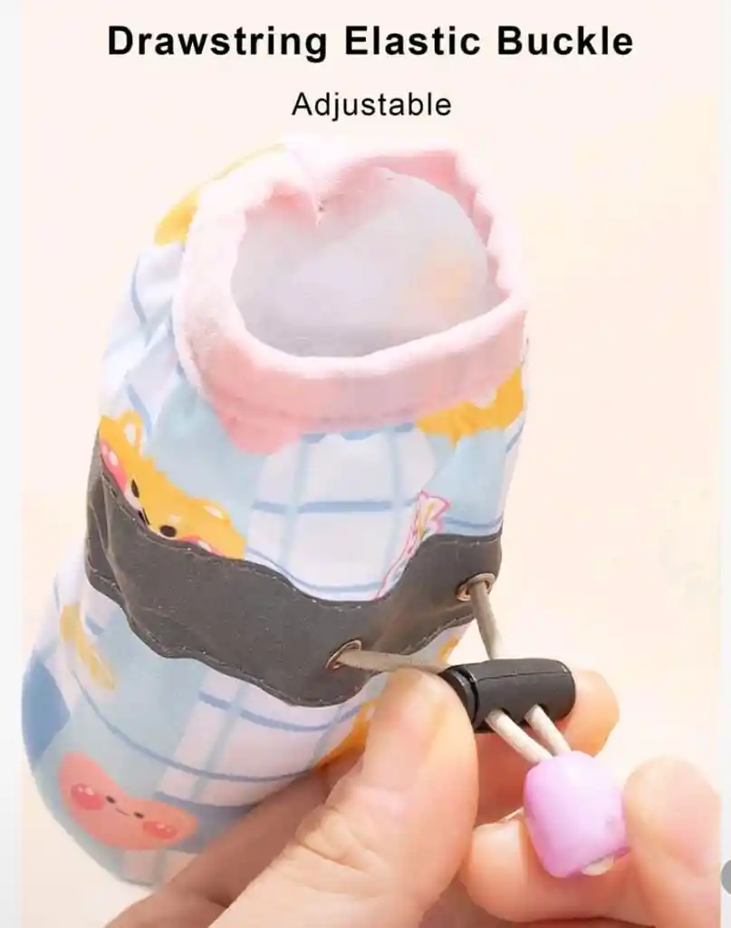 Zapatos Antideslizantes Ajustables Para Mascotas Talla B