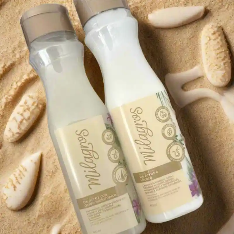 Acondicionador De Arroz Y Linaza Milagros