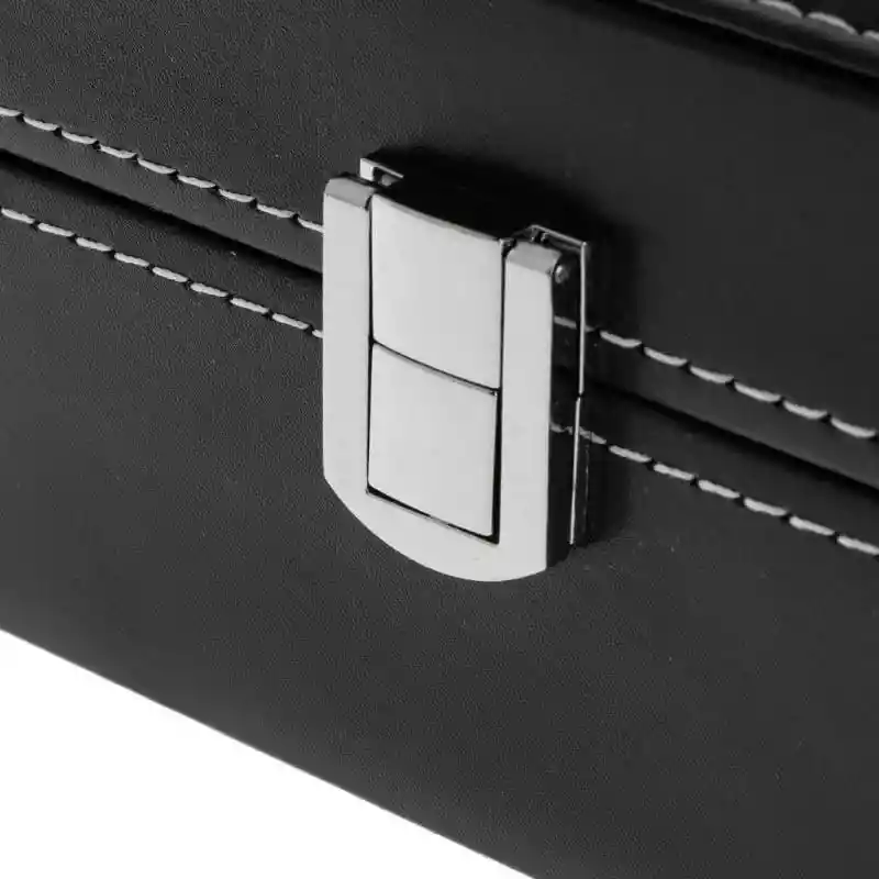 Caja Organizadora Para 5 Relojes Estuche Largo Relojero