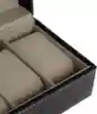 Caja Organizadora Para 5 Relojes Estuche Largo Relojero