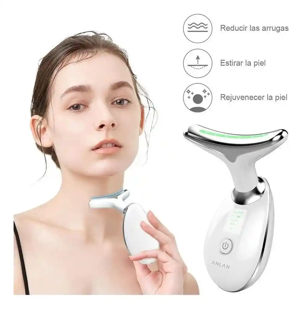 Masajeador Facial Reductor Arrugas Y Papada Recargable