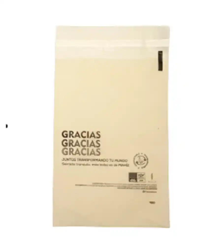 Bolsa De Maíz Para Envíos (17x26)cm X 50 Unidades