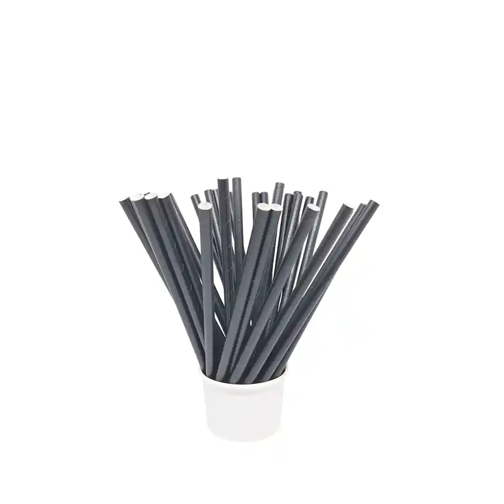 Pitillos De Papel Ecolovers 8mmx19cm X 200 Unidades