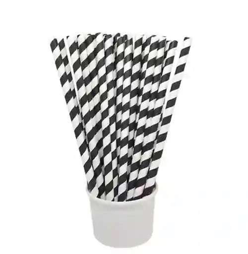Pitillos De Papel Ecolovers 8mmx19cm X 200 Unidades