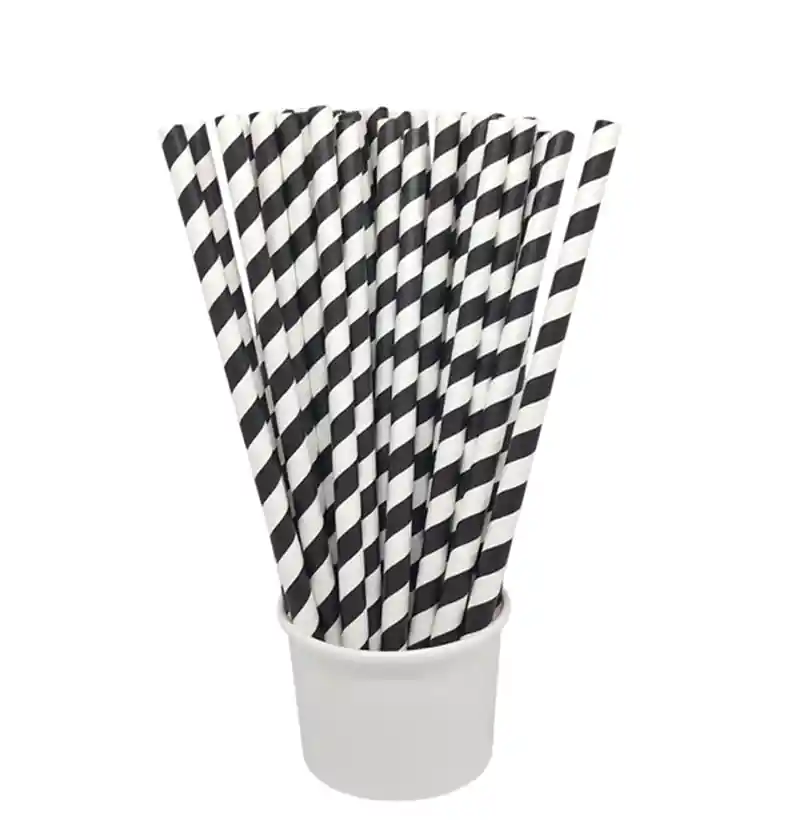 Pitillos De Papel Ecolovers 8mmx19cm X 200 Unidades
